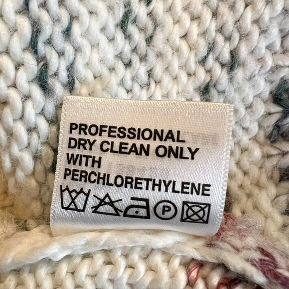 Etcetera Sweater S Wool Blend Knit Cowl Neck Short Sleeve Pullover Size Small - Picture 10 of 11